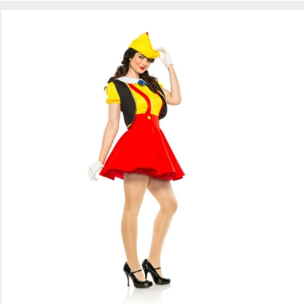 Women's Pinocchio Puppet Halloween Costume